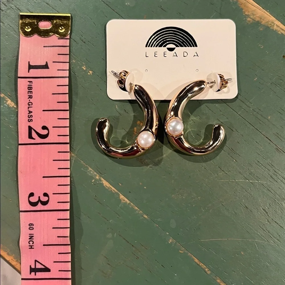 Free People NWT Leeada Lune Earrings